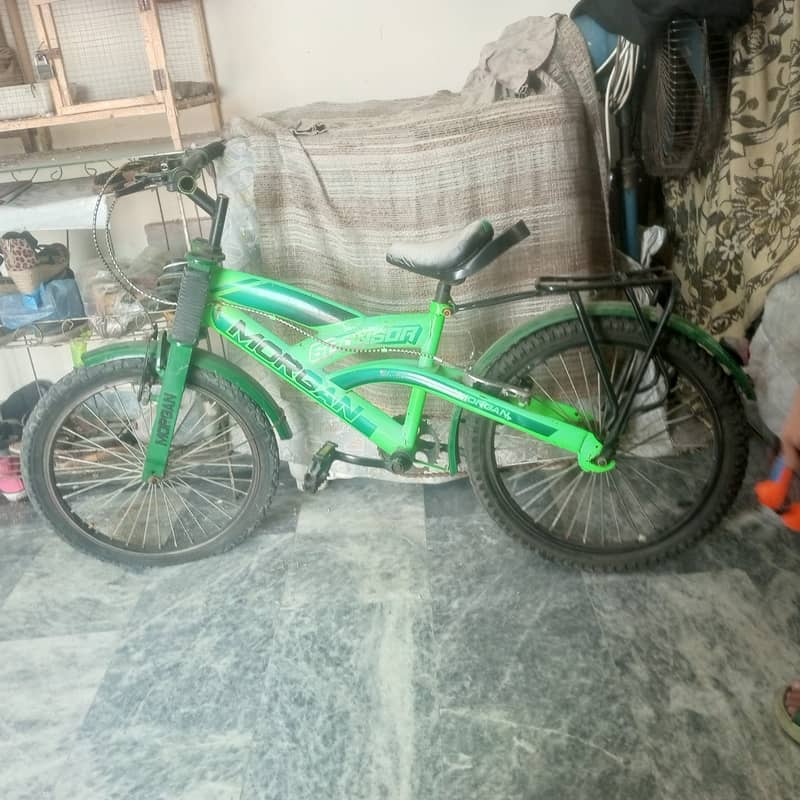 Morgan green cycle for sell, in good condition. 6