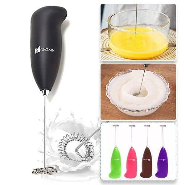 PORTABLE ELECTRIC BEATER | COFFEE EGG BEATER 1