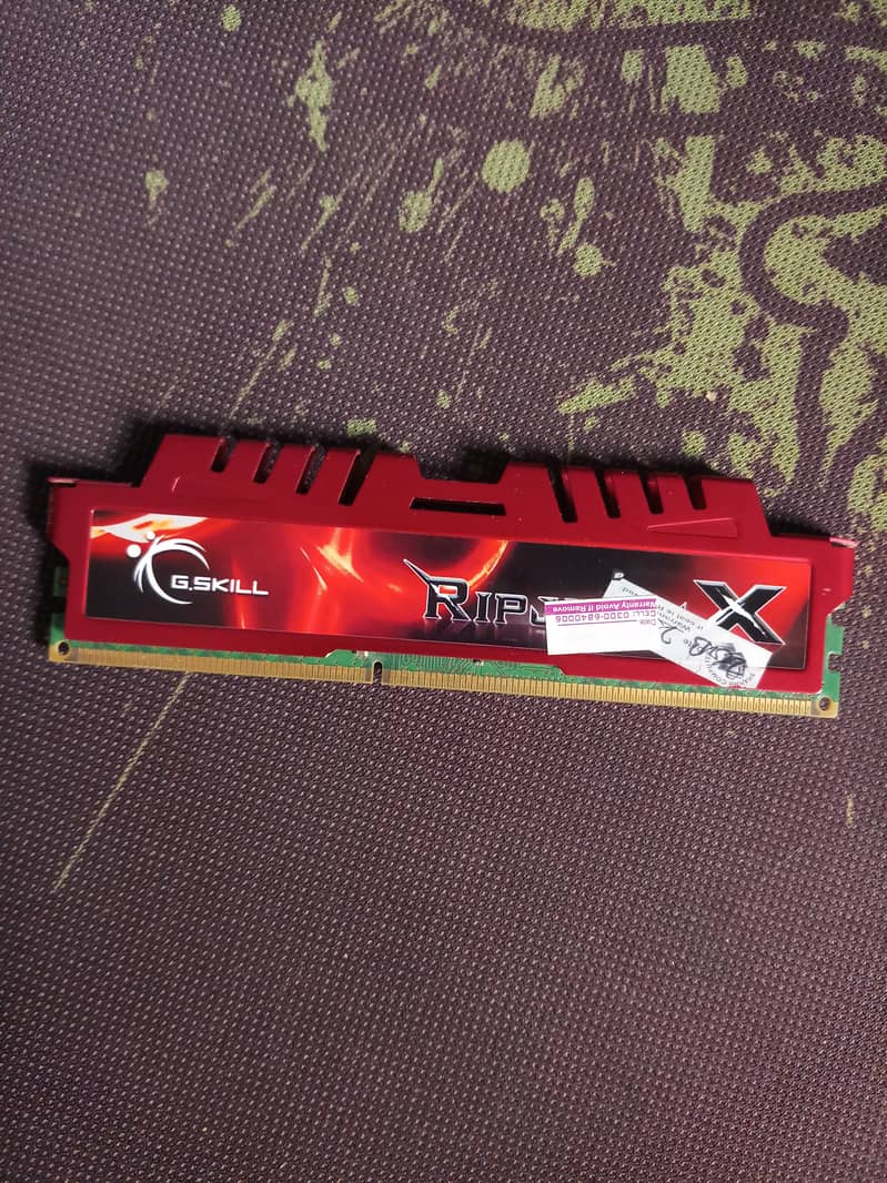 RIPJAWS X GSKILL 8GB RAM DDR3 1600Mhz 2