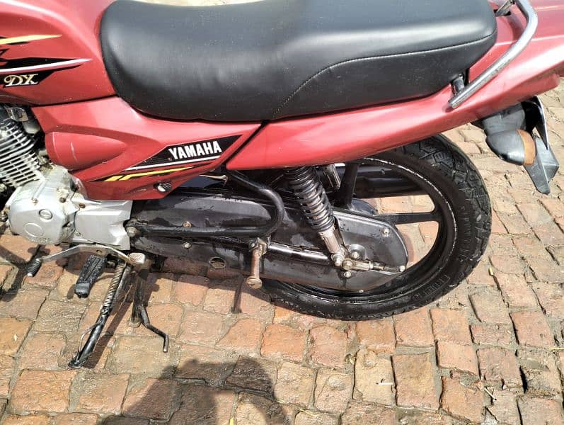 Yamaha YBZ 125 DX  Model  2021 Red Colour 6