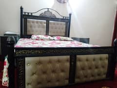 King iron bed