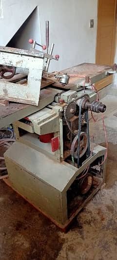 14" gauge and planner double machine