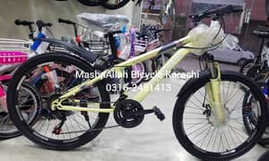 New MTB 24 size Imported box pack bicycle imported 2024 model New