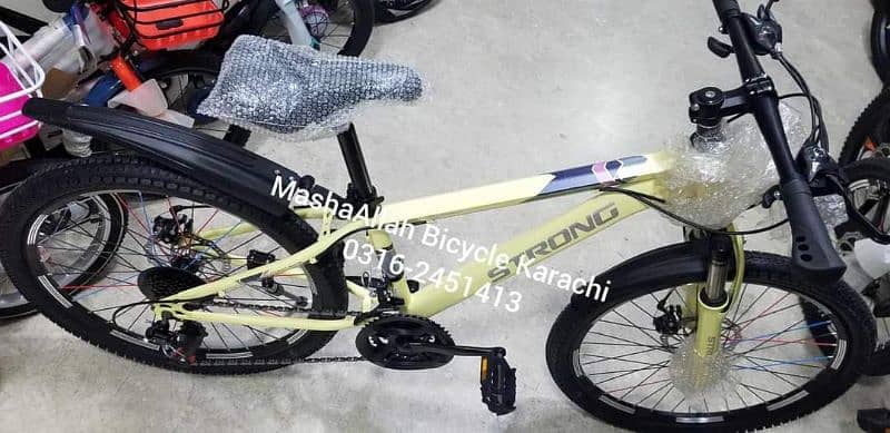 New MTB 24 size Imported box pack bicycle imported 2024 model New 2