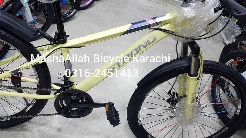 New MTB 24 size Imported box pack bicycle imported 2024 model New 3