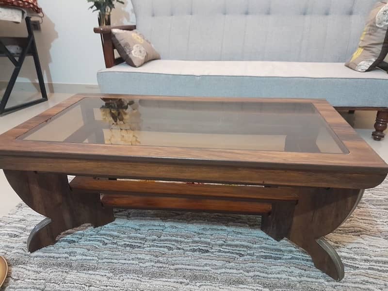 Urgent Sell: Wooden Center table 4