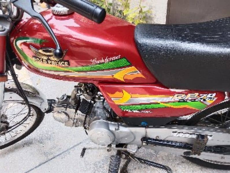 Road Prince 70cc bike Red Colour Good Condition 0 3 2 1 6 3 4 7 5 7 7 12