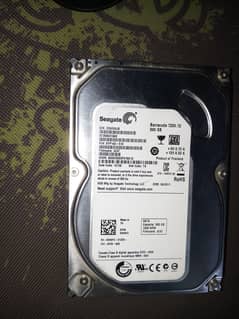 SEAGATE BARRACUDA 500GB HARD DISK