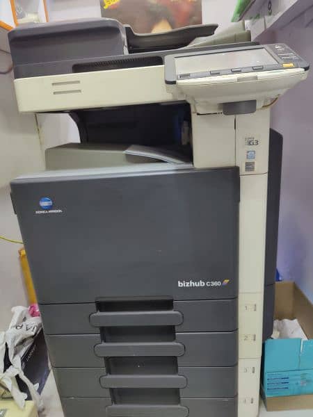 Konica Minolta Bizhub C363 Color (Refurbished) 0