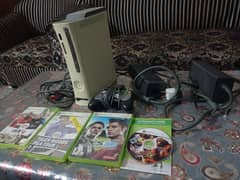 Xbox 360, great condition didn't used much, controller and games