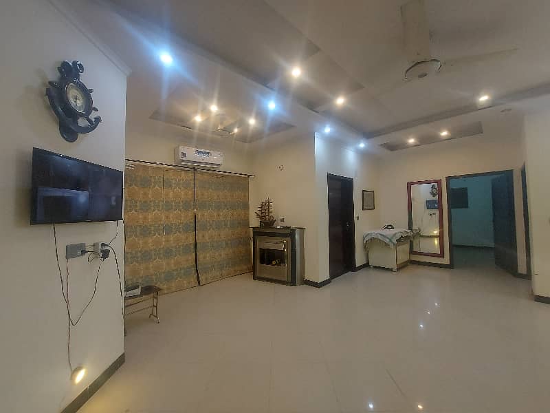 1 Kanal Lower Portion Tile Flooring With Car Porch Gas Available Fully Furnished Available For Short And Long Time 12