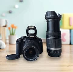 canon 650D professional DSLR with 2 lens