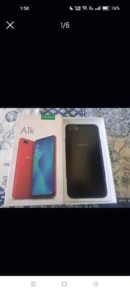 oppo a1k complete box 3