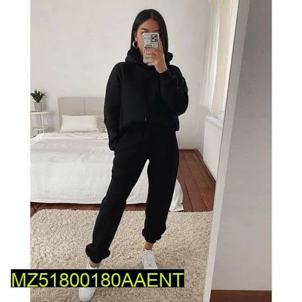 women's stitched plain track suit 1