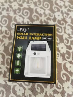 Solar Interaction Wall Lamp BK-888 0