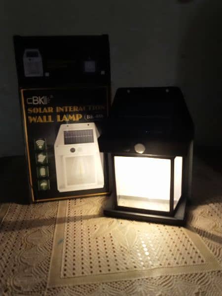 Solar Interaction Wall Lamp BK-888 6