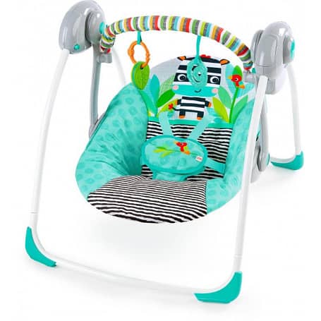 The Zig Zag Zebra Portable Swing 1