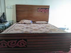 Original Wooden King Size Bed With Molty Foam 0