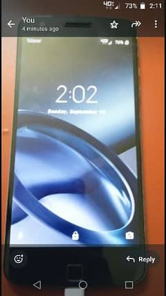 Moto Z Droid A one condition