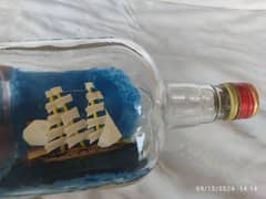 Decorations - Ship inside bottle