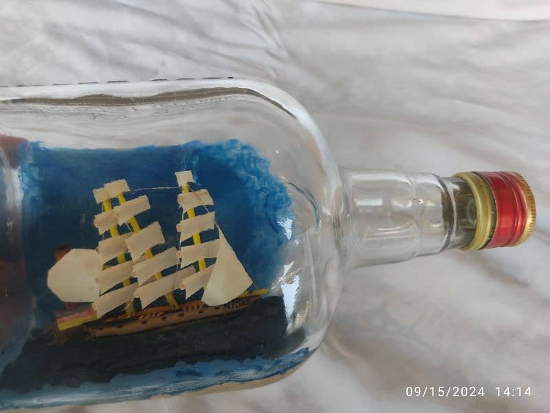 Decorations - Ship inside bottle 0