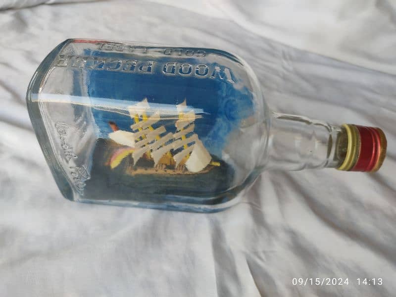 Decorations - Ship inside bottle 3