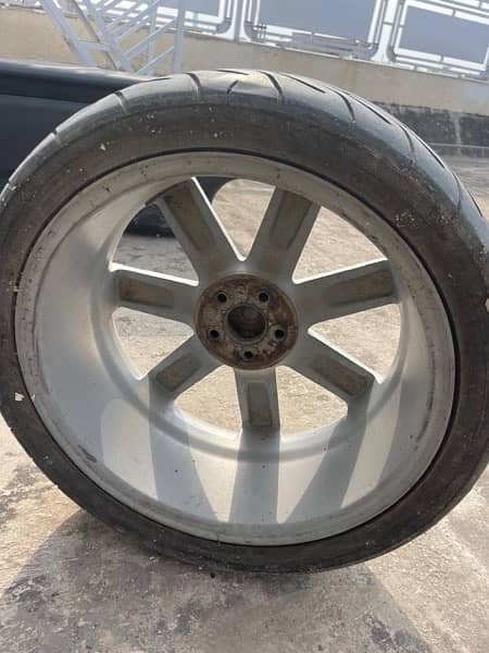 Carazon S-7 rims 4 piece set with tyres very good condition 4