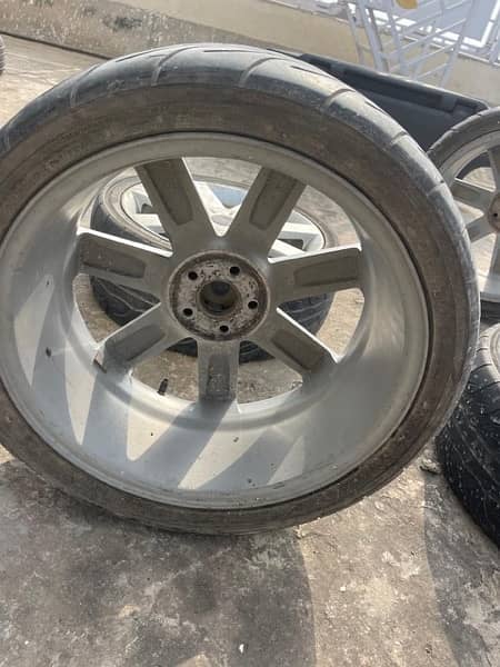 Carazon S-7 rims 4 piece set with tyres very good condition 7