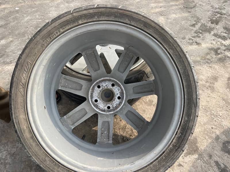 Carazon S-7 rims 4 piece set with tyres very good condition 13