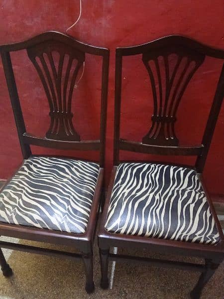 dining table 10 chair k sath like new 1