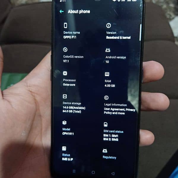 oppo F11 4/64 8