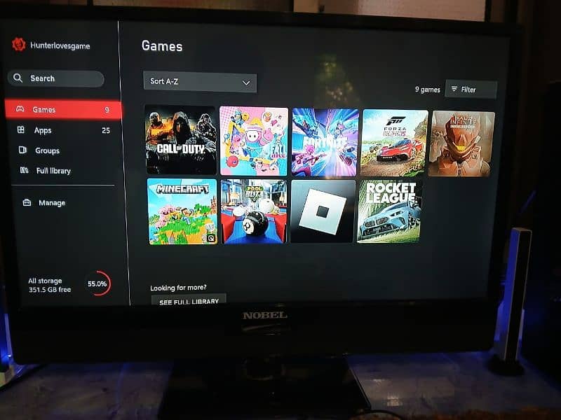 XBOX ONE S 1 Tb with minecraft cd and forzahorizan with account 15