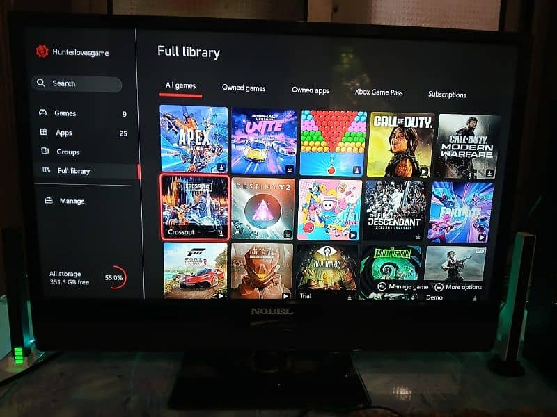 XBOX ONE S 1 Tb with minecraft cd and forzahorizan with account 17