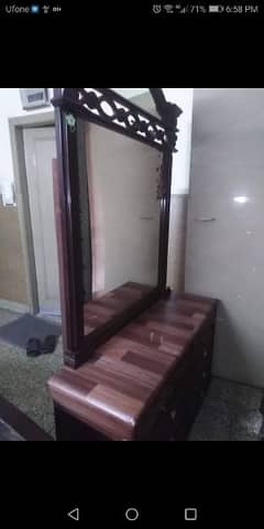 pure wooden dressing table for sale