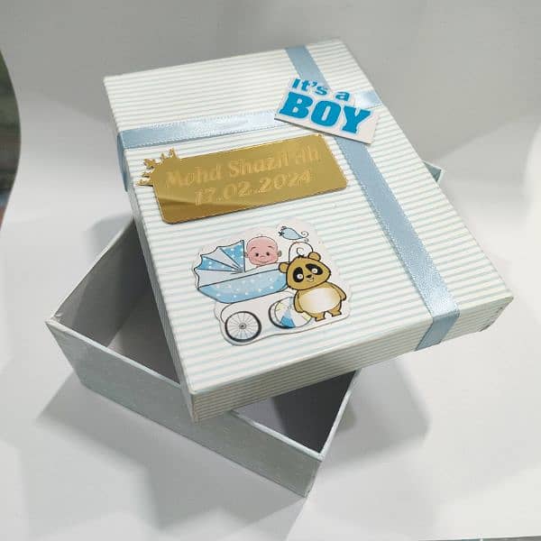 Weeding box , Nikha box ,bid box , baby announcement box 11