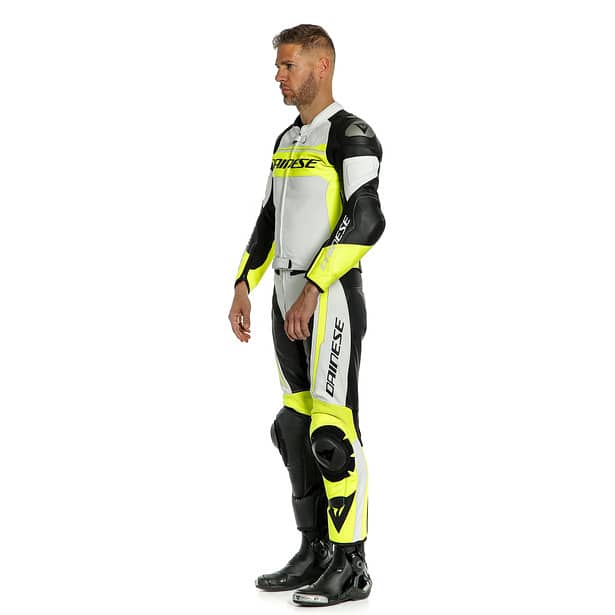 BLACK LEATHER RACING SUIT 2PC OR 1 PC suit alpainestar Dainese 2