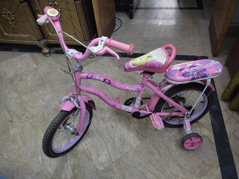 Kid Cycle Pink Barbie Bicycle 1