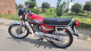 Honda CG 125, Model 22, Registered 23, all original documents