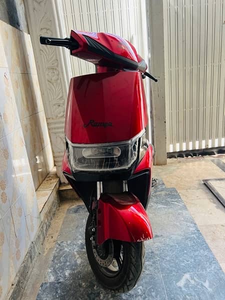 Electric scooty new asia Ramza only 104KM used 3