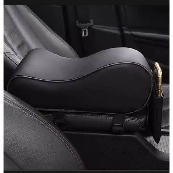 CAR CENTER CONSOLE AM REST CUSHION WITH MOBILE POCKET 1