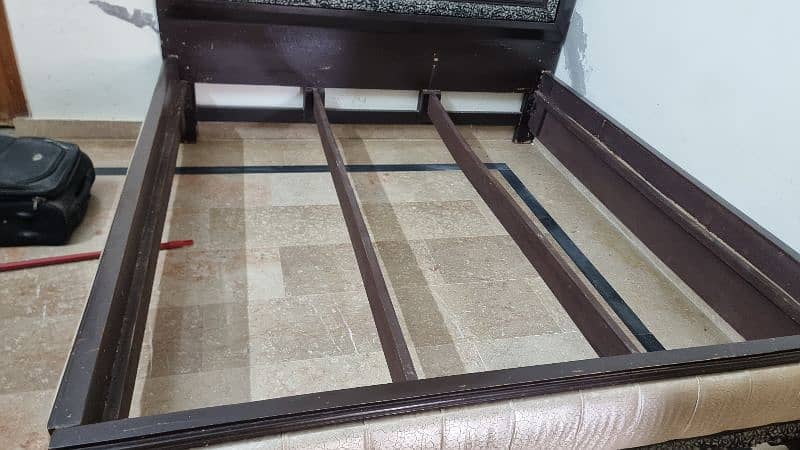 double bed, dressing and side tables for sale 3