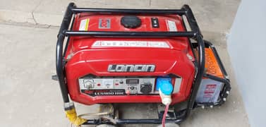 LONCIN Generator 3 KVA only 60 Hours Used - Almost New