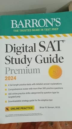 Digital SAT Study Guide 2024