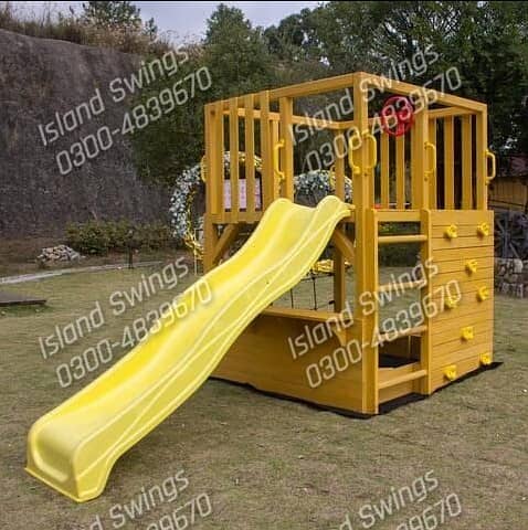 Kids Slides / Swings /Jhulay / Home Decore/ Playgroung /Outdoor Swings 2