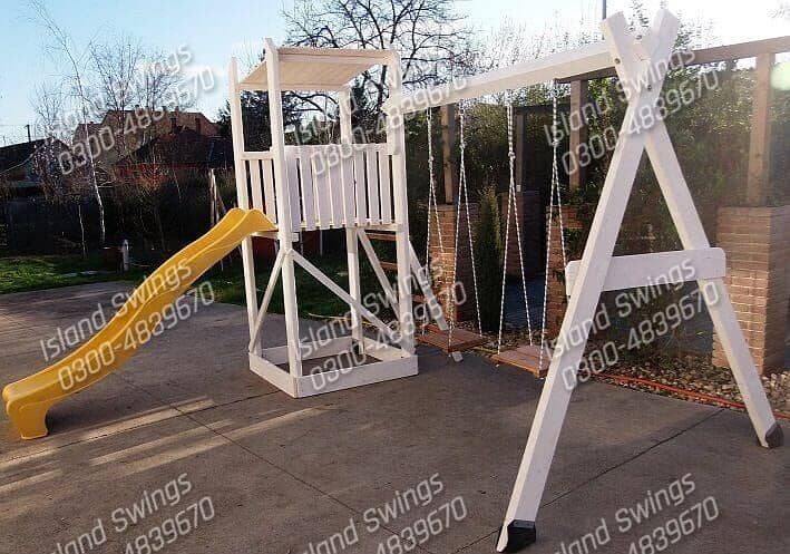 Kids Slides / Swings /Jhulay / Home Decore/ Playgroung /Outdoor Swings 13