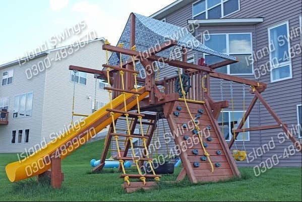 Kids Slides / Swings /Jhulay / Home Decore/ Playgroung /Outdoor Swings 16