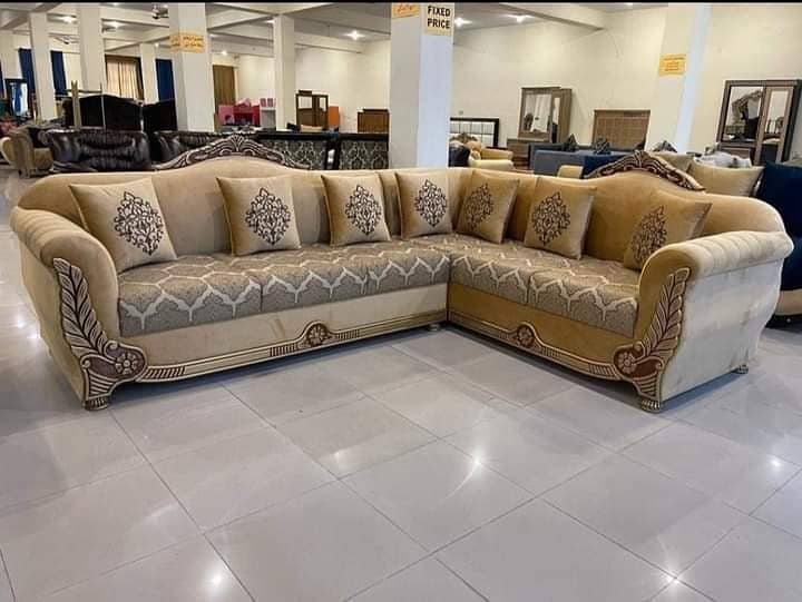 sofa set/6 seater sofa set/L shape sofa/corner sofa/center table set 6