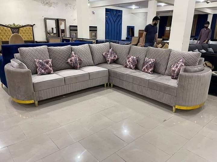 sofa set/6 seater sofa set/L shape sofa/corner sofa/center table set 8