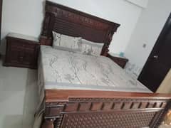 Complete Bed Set Shesham Wood