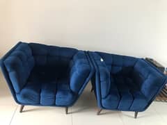 Blue Velvet sofas